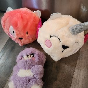 Teddy bear bounce balls and smooshie bear